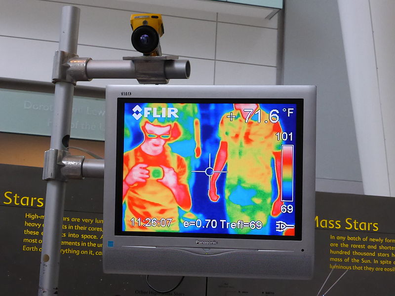 how does a thermal camera work