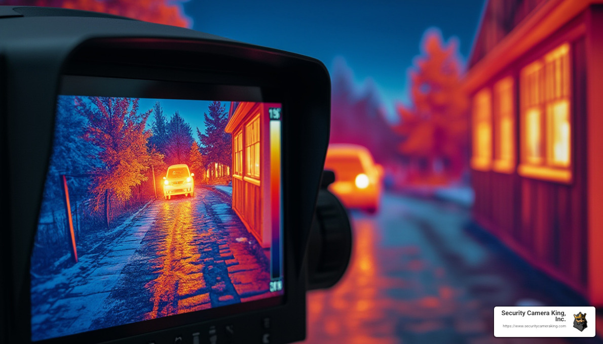 Thermal imaging security systems