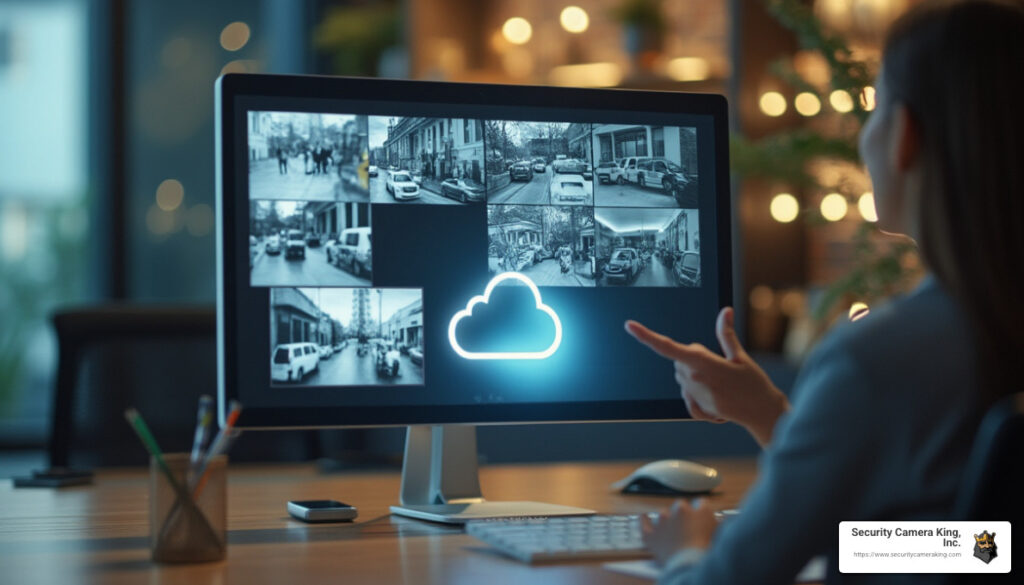 video surveillance cloud storage